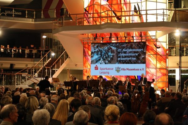 Neujahrskonzert in der Galahalle des MMC