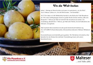 Um die Welt kochen mit Kartoffel